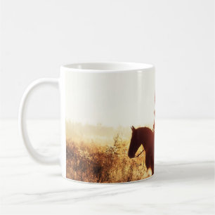 Mug Cowboy Portrait USA Flag Thème.