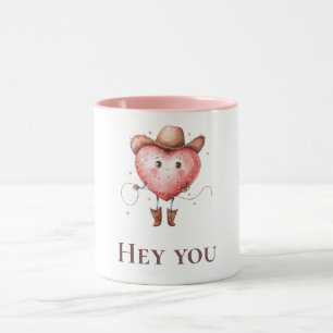 Mug Cowgirl Heart Hey Vous Citez