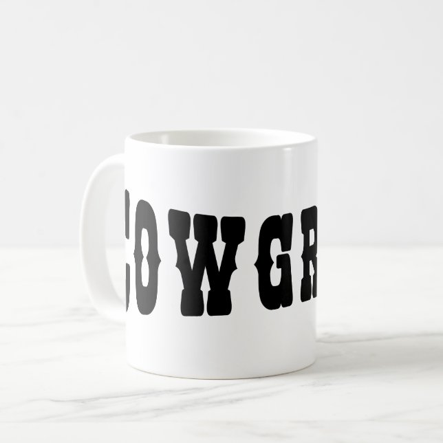 MUG COWGRRRL (Devant gauche)
