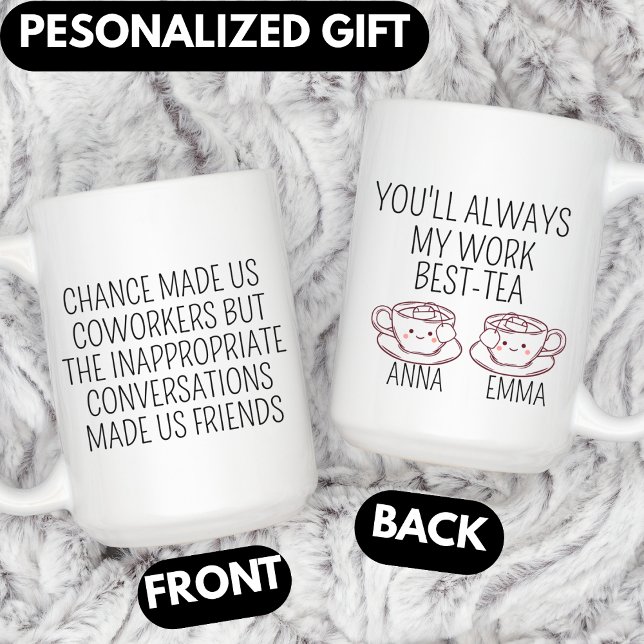 Mug Coworker Farewell Gift, Personalized Leaving (Créateur téléchargé)