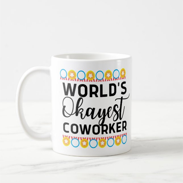 Mug Coworker le plus génial du monde (Gauche)