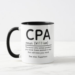 Mug CPA Définition Cadeau personnalisé,