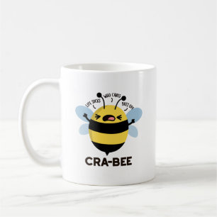 Mug Cra-bee Funny Crabby Bee Pun