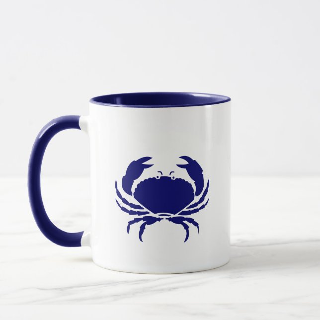 Mug Crabe bleu (Gauche)