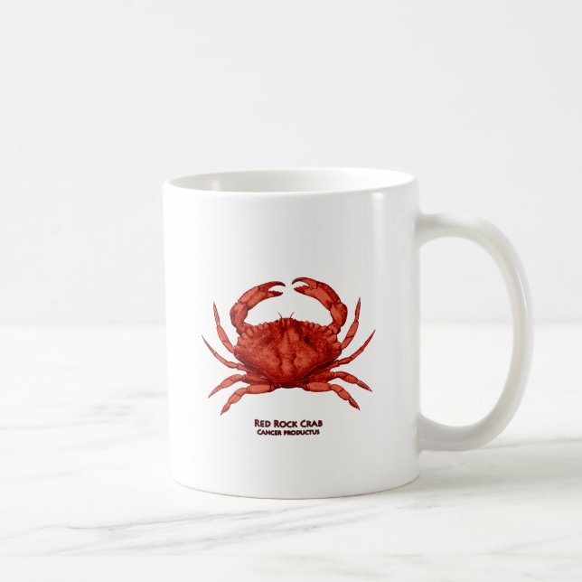 Mug Crabe de roche rouge (Pacifique) (Droite)