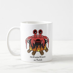 Mug Crabe en pot, MeWarriorWoman sur Twitch