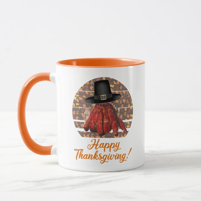 Mug Crabe ermite de Thanksgiving (Gauche)