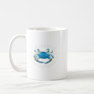 Mug Crabes Cool Crabe Bleu Dessin Pour Voyager Amusant