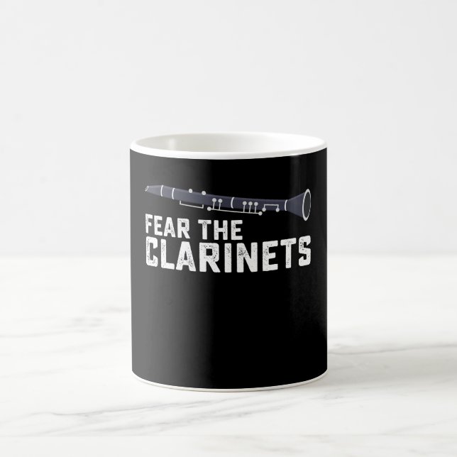 Mug Craindre Les Clarinettes Clarinettiste Clarinette (Centre)