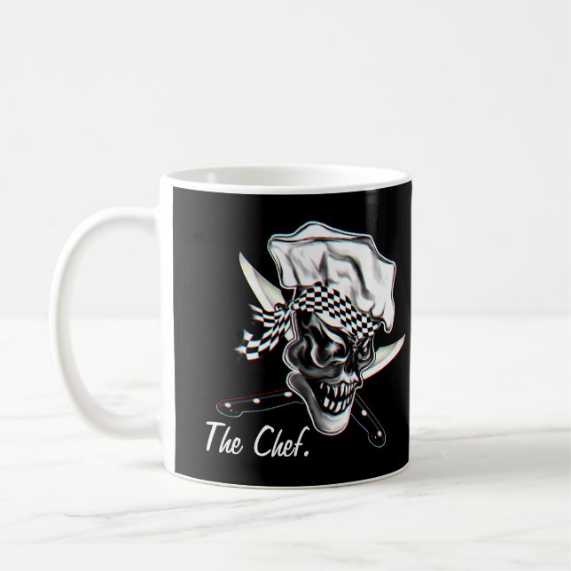 Mug Crâne 5 de chef (Gauche)