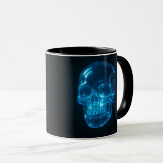 Mug Crâne bleu