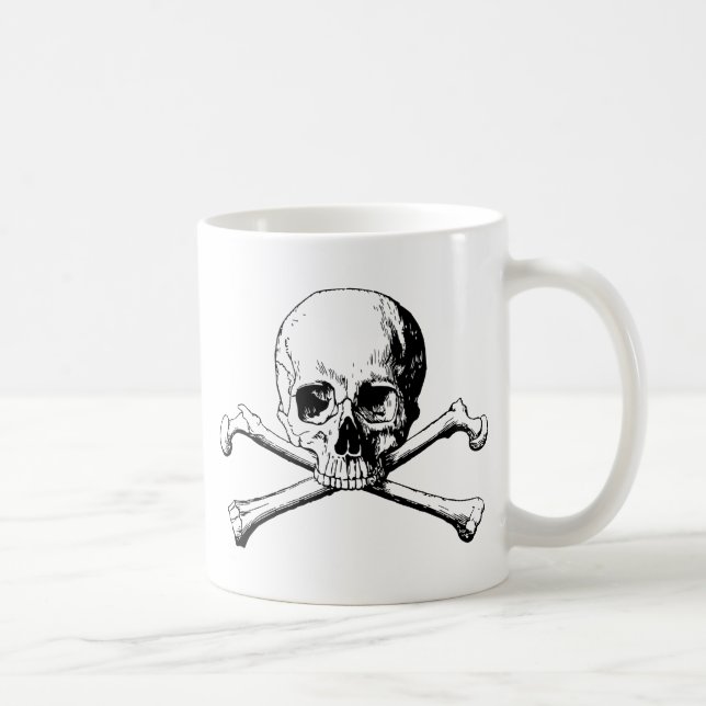 Mug Crâne croisé (Droite)