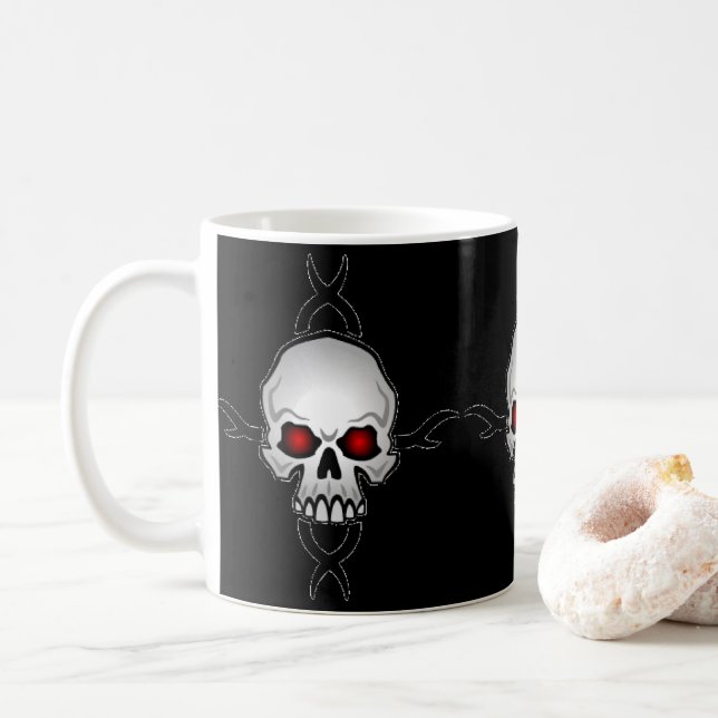 Mug crâne de mouton (Avec donut)