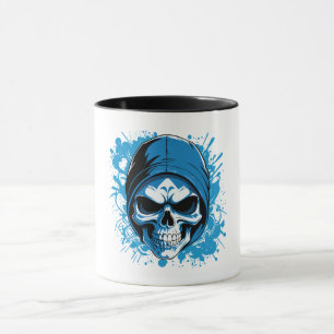 MUG CRÂNE DE STYLE GRAFFITI