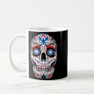 Mug Crâne de sucre 4 juillet quatrième enfants garçons