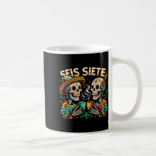 Mug Crâne de sucre café fiesta jour mexicain seis siet