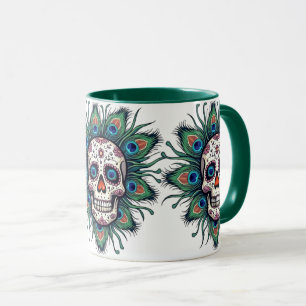 Mug Crâne de sucre de paon