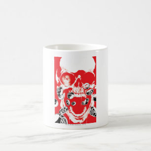 Mug Crâne et anneaux - Rouge