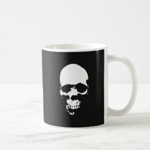 Mug Crâne noir et blanc