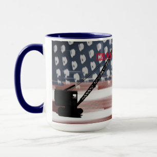 Mug CRANE OPERATOR ÉGALE MFIC complètement personnalis