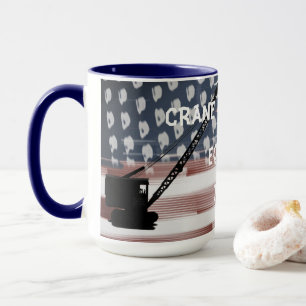Mug CRANE OPERATOR ÉGALE MFIC complètement personnalis