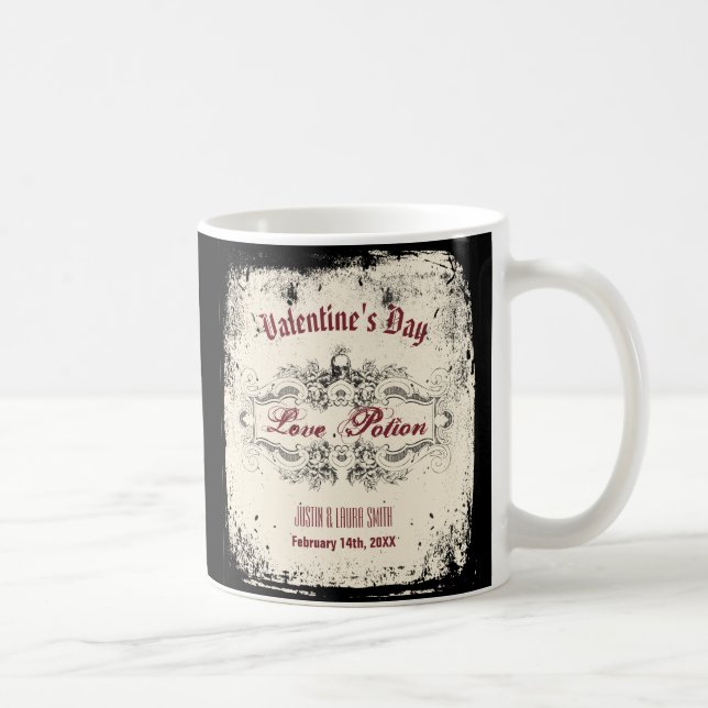 Mug Crâne victorien vintage (Droite)