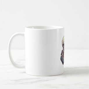 Mug Crâne vs Chat � Combat d'échecs amusant