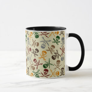 Mug Crânes de pirate avec les épées croisées