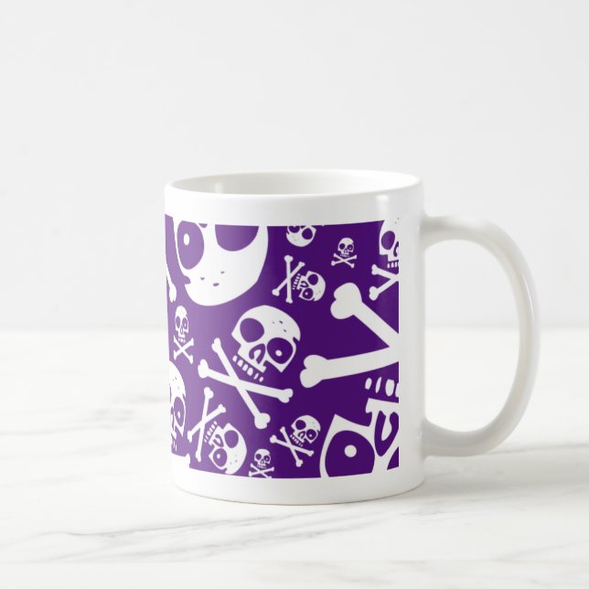 Mug Crânes pourpres (Droite)