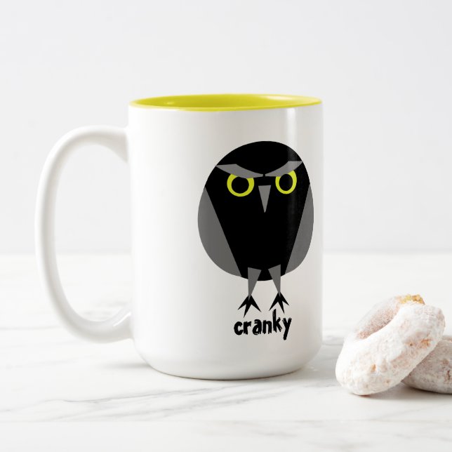 Mug cranky (2 côtés) (Avec donut)