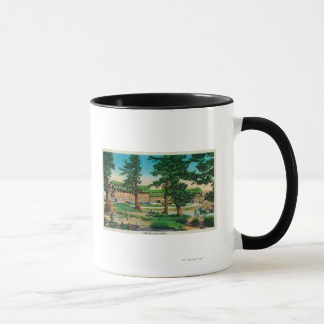 Mug Crater Lake Lodge et Old Pines Crater Lake, OU (Droite)