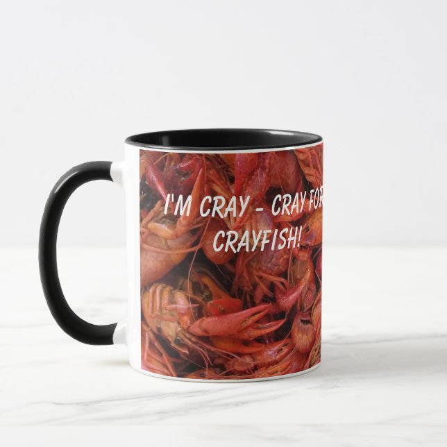 Mug Cray-Cray personnalisé pour écrevisses (Gauche)