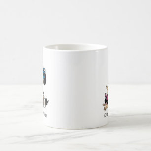 Mug Crazy Bunny Maman Rabbit cadeau de la dame