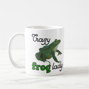 Mug Crazy Frog Lady Frog cadeaux amoureux