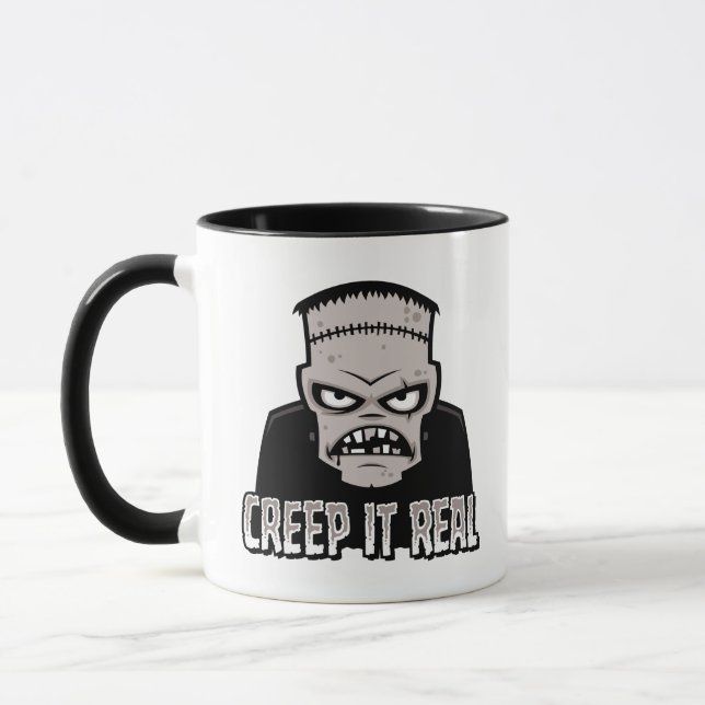 Mug Création Classique d'Horreur Créep It Real Franken (Gauche)