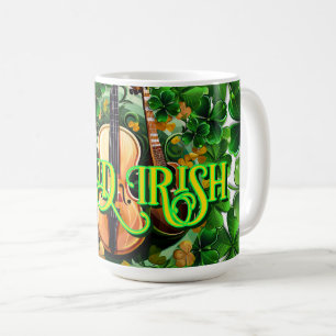 Mug Création de musicien irlandais fier