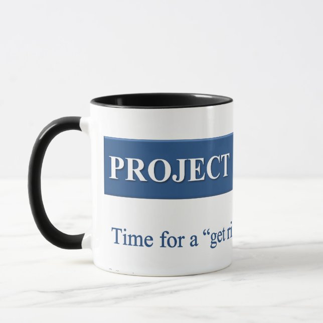 Mug Création d'un plan d'exécution de projet (Gauche)