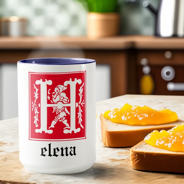 Mug Créatures mythiques du XVIe siècle Capital décorat (Créateur téléchargé)