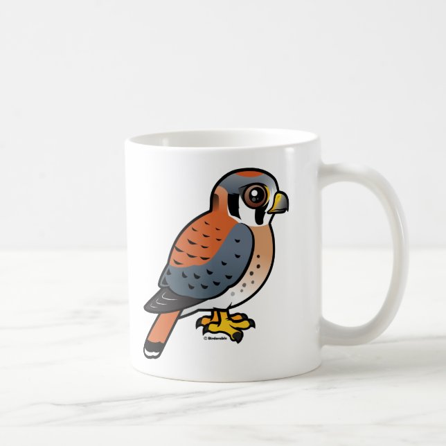 Mug Crécerelle américaine mignonne (Droite)