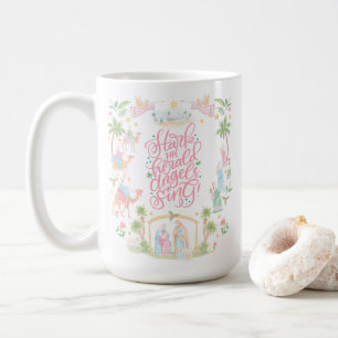 Mug Crèche Pastel Gloire au Roi Nouveau-Né