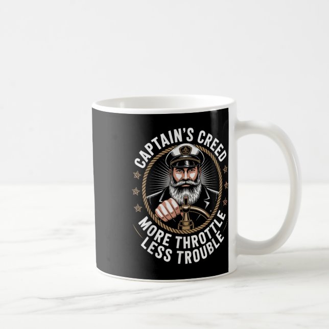 Mug Credo des capitaines Plus d'accélérateur, moins d' (Droite)