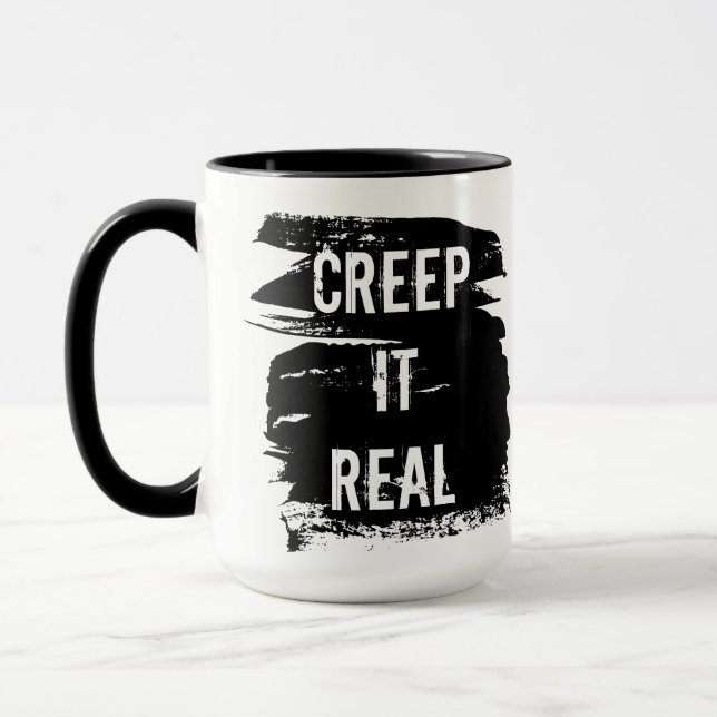 Mug Creep It Real Funny Halloween (Gauche)