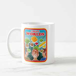 Mug Créer Mondes Maître Constructeur Ingénieur Constru