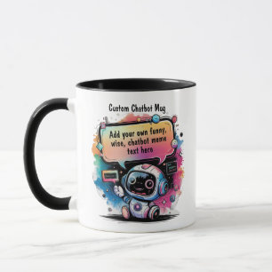 Mug Créer Talking Chatbot mèmes Modèles de dessin
