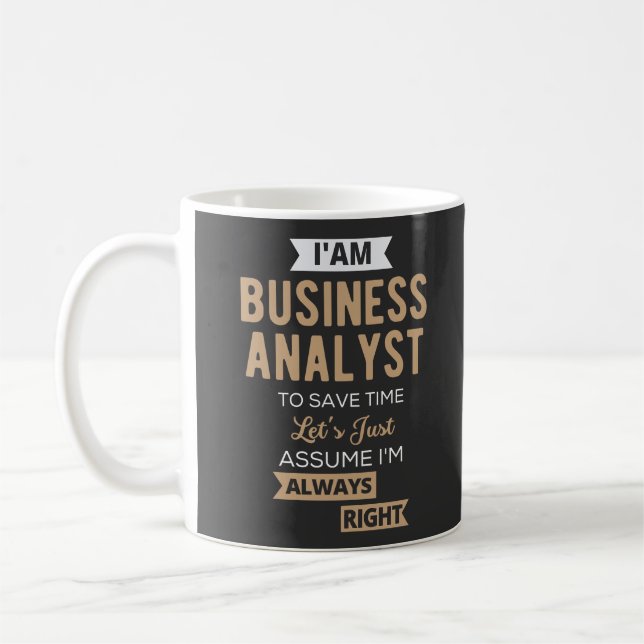Mug créer un analyste d'entreprise pour gagner du temp (Gauche)
