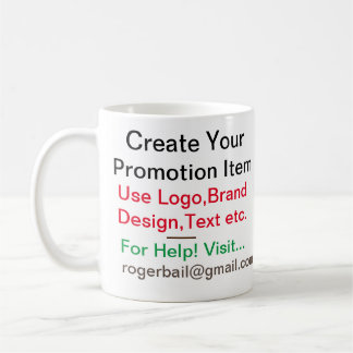 Mug Créer un groupe d'éléments promotionnels
