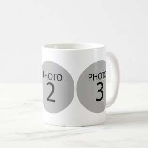 Mug Créer un modèle original 3 TOUR PHOTO COLLAGE