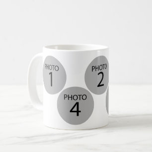 Mug Créer un modèle original 5 TOUR PHOTO COLLAGE