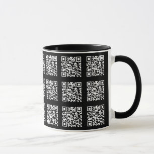 Mug Créer un Motif de code QR en mosaïque   Couleur mo