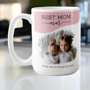 Mug Créer votre propre 2 Photo Message personnalisé Ma